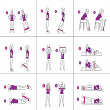 Load image into Gallery viewer, 5 resistance bands