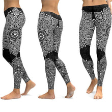 Load image into Gallery viewer, Legging Mandala Plus - 17 couleurs disponibles