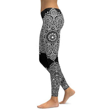 Load image into Gallery viewer, Legging Mandala Plus - 17 couleurs disponibles