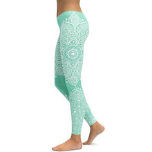 Load image into Gallery viewer, Legging Mandala Plus - 17 couleurs disponibles