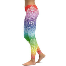 Load image into Gallery viewer, Legging Mandala Plus - 17 couleurs disponibles