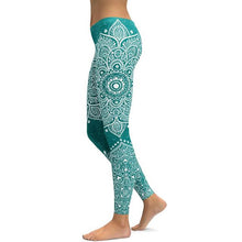 Load image into Gallery viewer, Legging Mandala Plus - 17 couleurs disponibles