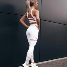 Load image into Gallery viewer, Strassy White Leggings
