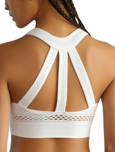 Load image into Gallery viewer, X White Bra
