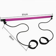 Load image into Gallery viewer, Tension bar with elastic bands-available in 4 colors
