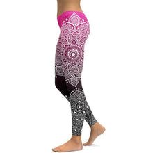 Load image into Gallery viewer, Legging Mandala Plus - 17 couleurs disponibles
