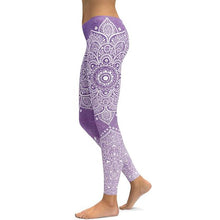 Load image into Gallery viewer, Legging Mandala Plus - 17 couleurs disponibles
