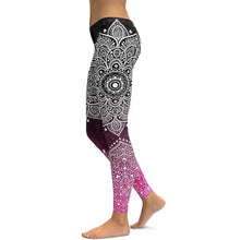 Load image into Gallery viewer, Legging Mandala Plus - 17 couleurs disponibles
