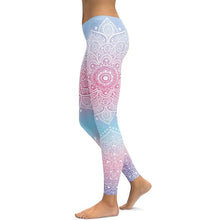 Load image into Gallery viewer, Legging Mandala Plus - 17 couleurs disponibles
