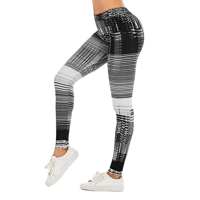 Legging Black and White