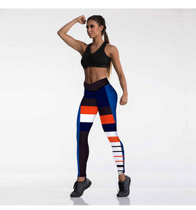 Legging Bleu Blanc Rouge